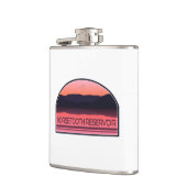 Horsetooth Reservoir Colorado Red Sunrise Heupfles (Links)