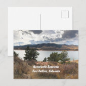 Horsetooth Reservoir, Fort Collins, Colorado Briefkaart (Voorkant / Achterkant)