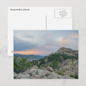 Horsetooth Rock Colorado Briefkaart (Voorkant / Achterkant)