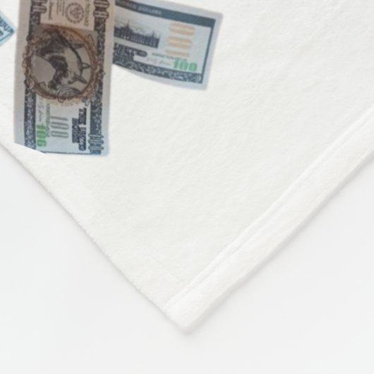 Horsey Eating $ Tree Deze versie heeft meer blader Fleece Deken (Hoek)