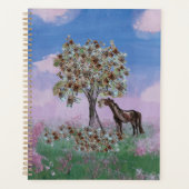 Horsey Eating $ Tree Deze versie heeft meer blader Planner (Voorkant)