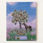 Horsey Eating $ Tree Deze versie heeft meer blader Planner (Achterkant)
