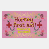 Horsey EHBO sticker (Voorkant)