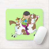 Horsey Holly Muismat (Met muis)