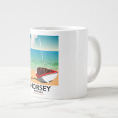 Horsey Norfolk Beach reisposter Grote Koffiekop (Voorkant rechts)