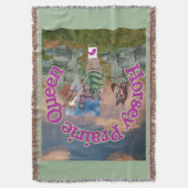 Horsey Prairie Queen Deken (Voorkant Verticaal)