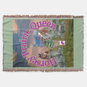 Horsey Prairie Queen Deken (Voorkant)