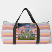 Horsey Prairie Queen Square sticker Plunjezak (Voorkant)