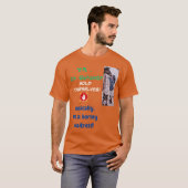 horsey-serveerster t-shirt (Voorkant volledig)