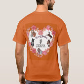 horsey-serveerster t-shirt (Achterkant)