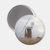 Horsey Windpomp Norfolk Magneet (Voorkant / Achterkant)