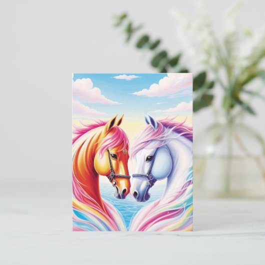 Horshart Briefkaart (Staand voorkant)