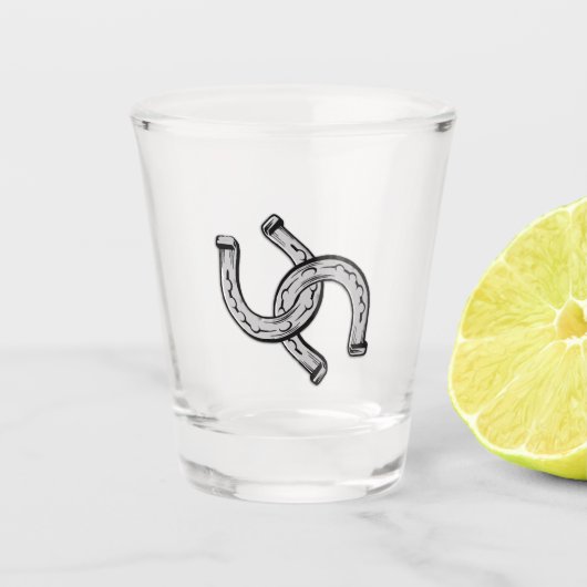 Horshoes Shot Glas (Voorkant)