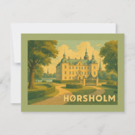 Hørsholm Denemarken Kerk Briefkaart