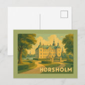Hørsholm Denemarken Kerk Briefkaart (Voorkant / Achterkant)
