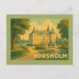 Hørsholm Denemarken Kerk Briefkaart