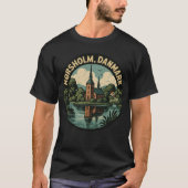 Hørsholm kerk in Denemarken T-shirt (Voorkant)
