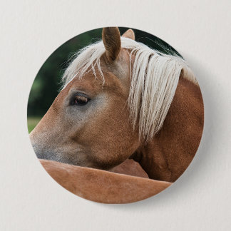 horsie cute ronde button 7,6 cm
