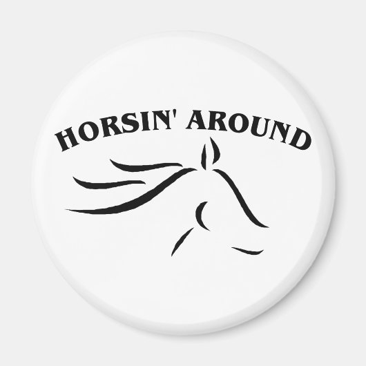 Horsin' Around Magneet (Voorkant)