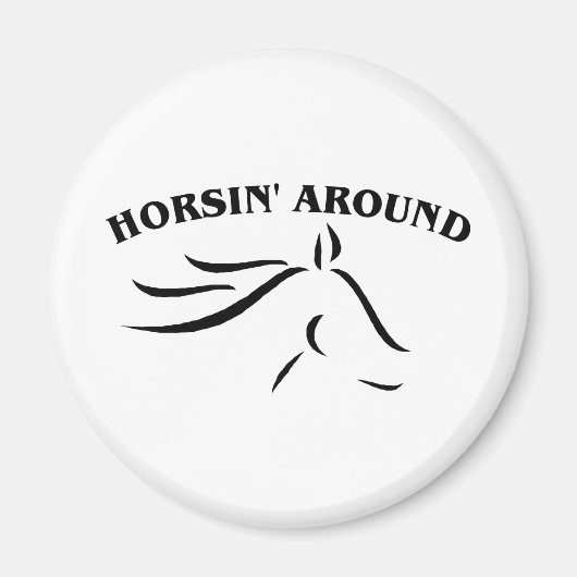 Horsin' Around Magneet (Voorkant)