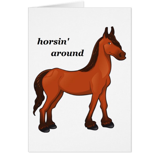 HORSIN' ROND (Voorkant)