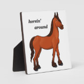 HORSIN' ROND FOTOPLAAT (Voorkant)