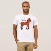 HORSIN' ROND T-SHIRT (Voorkant volledig)