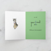 Horsing Around Birthday-kaart Kaart (Binnen)