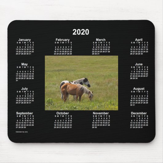 Horskalender 2020 van Janz Muismat (Voorkant)