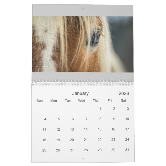 Horskalender Kalender (Jan 2026)