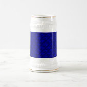 Horskoppen in blauwe artdeco bierpul (Center)