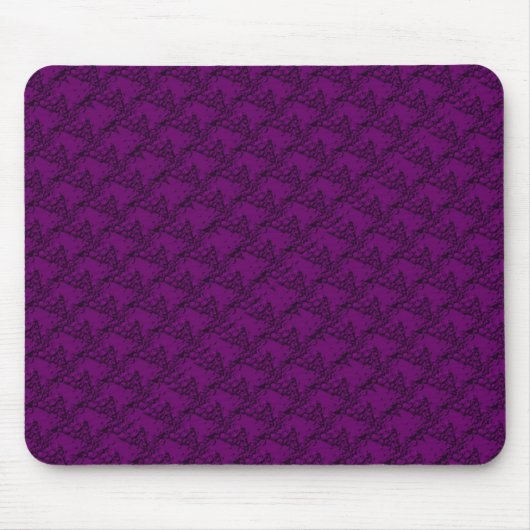 Horskoppen in rode violetartdeco muismat (Voorkant)