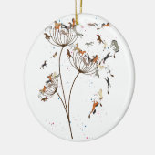 Horsmakreel voor paarden keramisch ornament (Links)