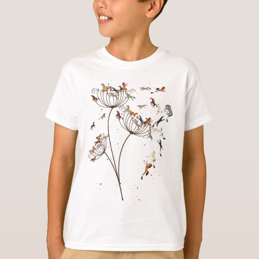 Horsmakreel voor paarden t-shirt (Voorkant)