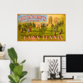 Horsman's Lawn Tennis Poster (Thuiskantoor)