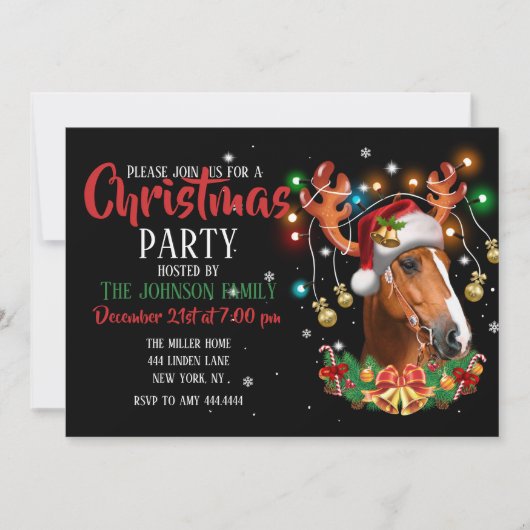 Horsrendiervis Kaart (Voorkant)