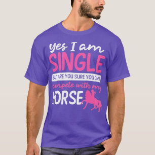 Horsrennen Ja Im Single Cft T-shirt