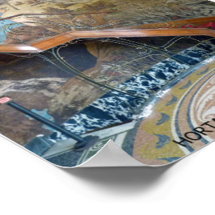 Horta House Brussel Poster