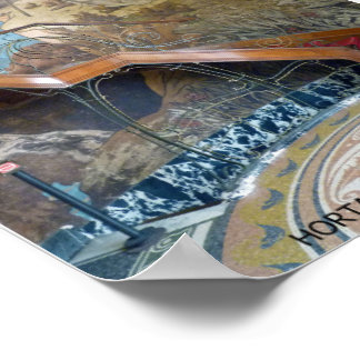 Horta House Brussel Poster