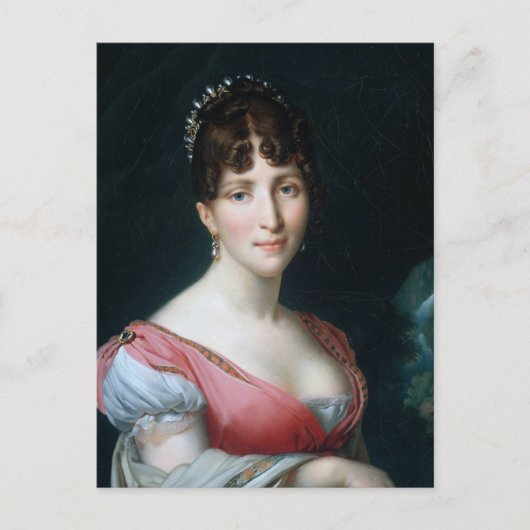 Hortense de Beauharnais Briefkaart (Voorkant)