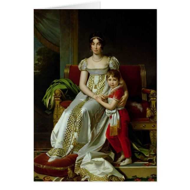 Hortense de Beauharnais en haar zoon (Voorkant)
