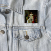 Hortense de Beauharnais en haar zoon Vierkante Button 5,1 Cm (In situ)