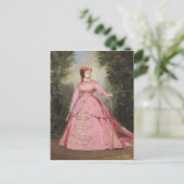 Hortense Schneider 1868 Briefkaart (Staand voorkant)