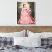 Hortense Schneider 1868 Canvas Afdruk (Insitu (Slaapkamer))