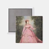 Hortense Schneider 1868 Magneet (Voorkant / Achterkant)