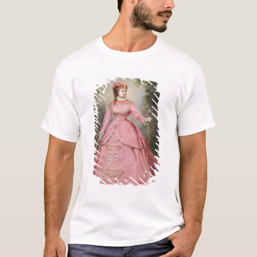 Hortense Schneider 1868 T-shirt (Voorkant)