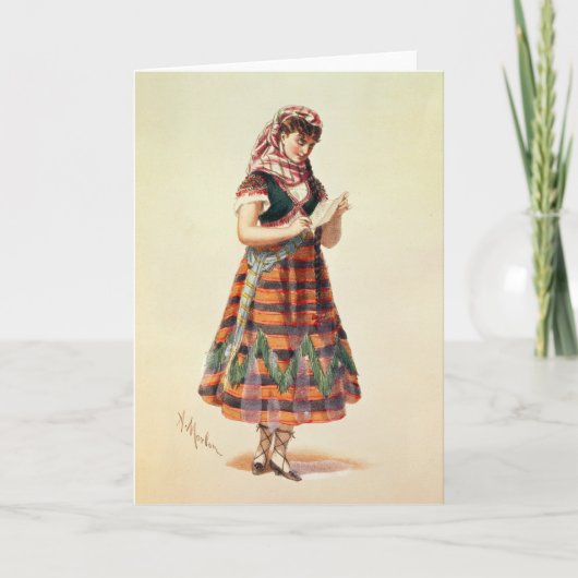 Hortense Schneider Kaart (Voorkant)