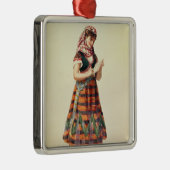 Hortense Schneider Metalen Ornament (Rechts)