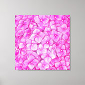 Hortensia aquarel canvas afdruk (Voorkant)