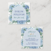 Hortensia arch visitekaartje (Voorkant / Achterkant)